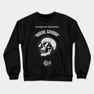 The Joe Keeley Band - Burial Ground Skull Design Crewneck Sweatshirt